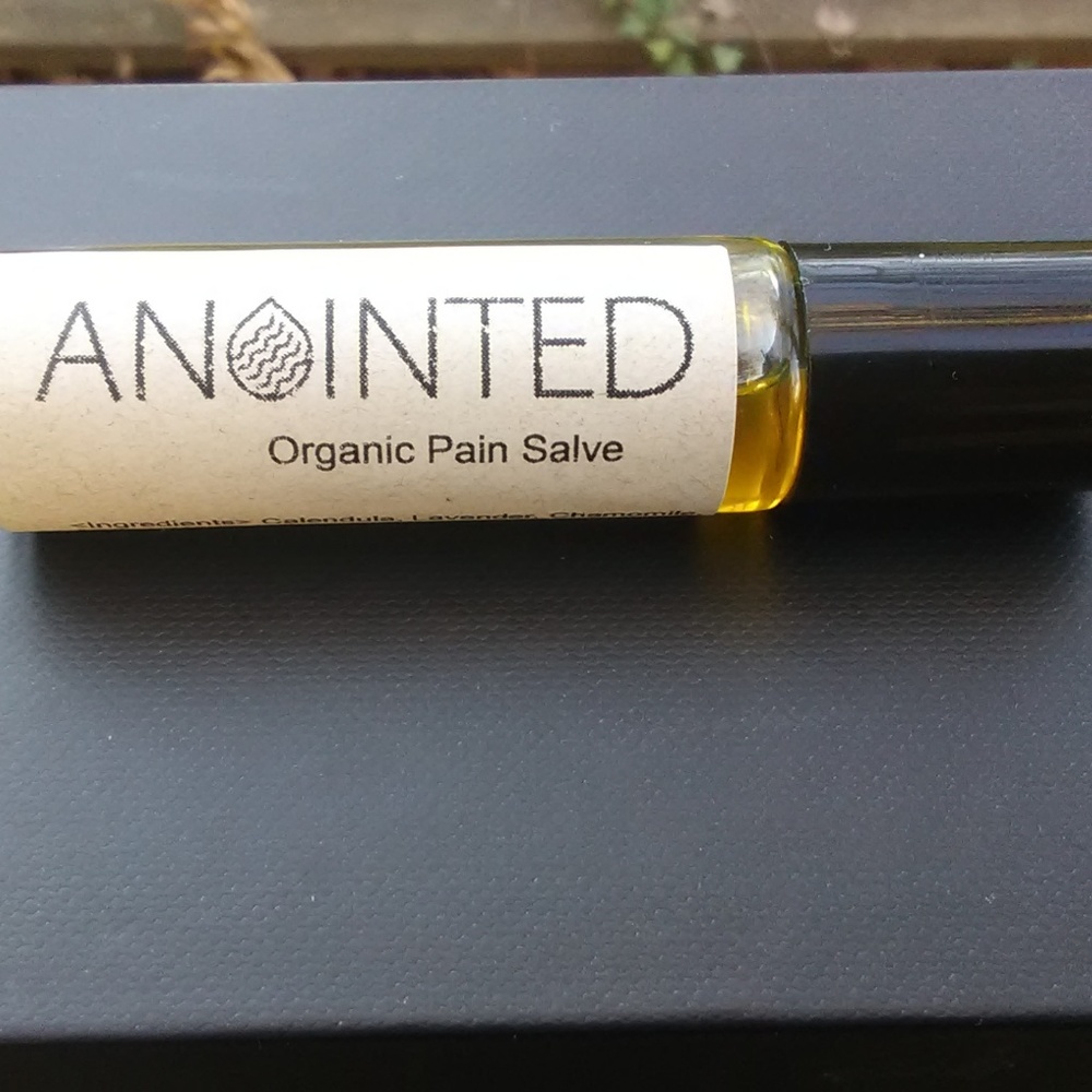 Organic Herb Nerve Pain Salve Oil